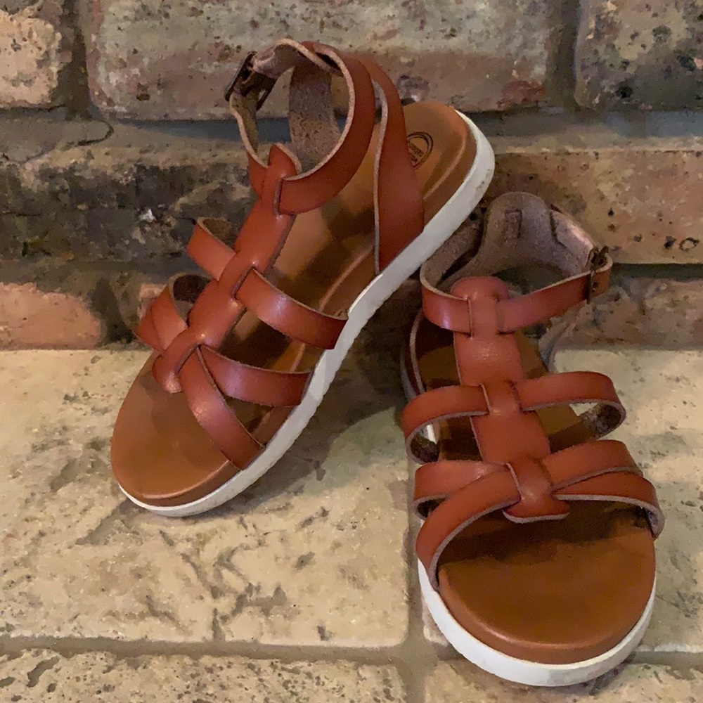 Brown Strap Sandals